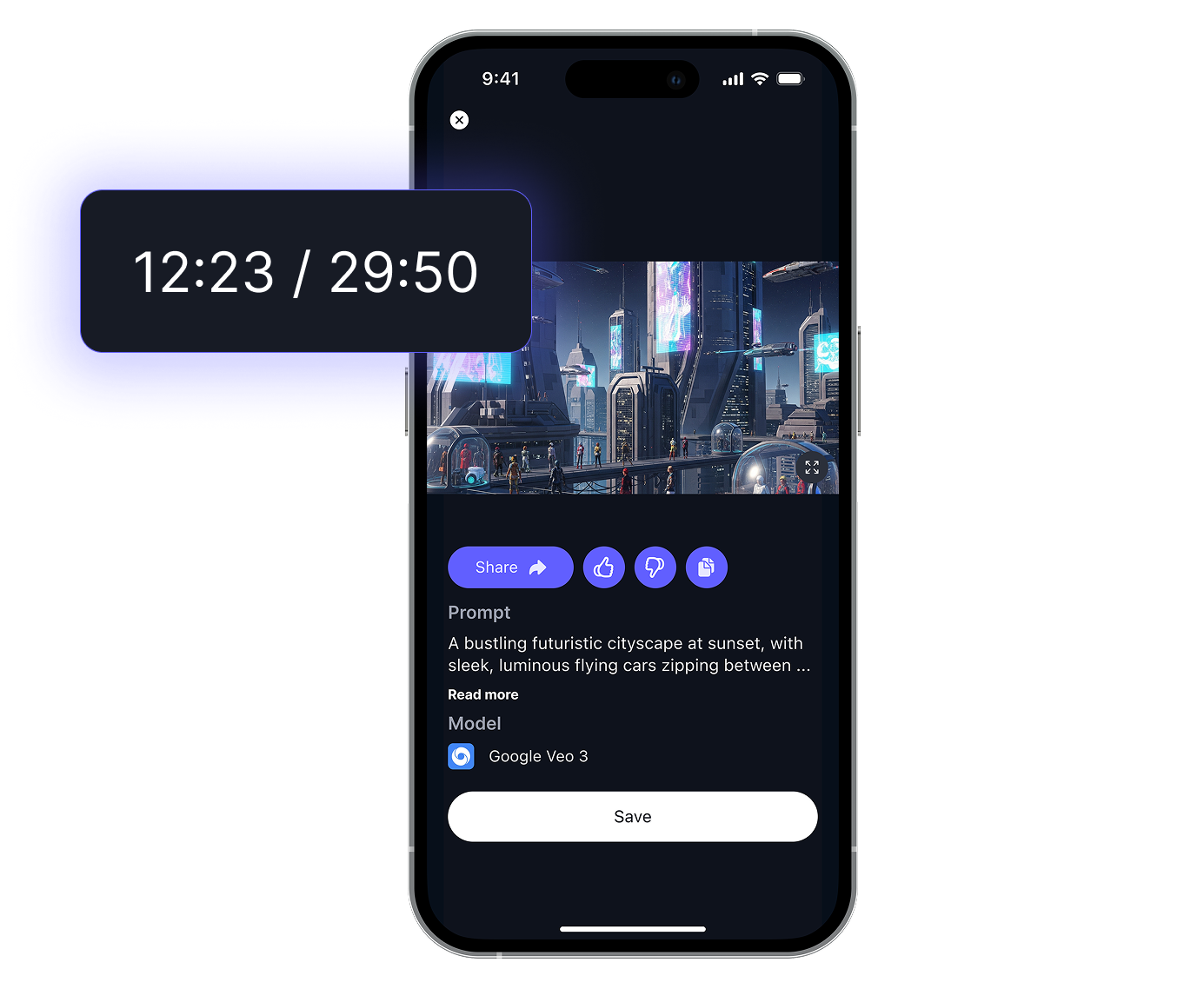 Long Video Production Interface